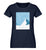 "Shapes" Damen Organic Shirt in der Farbe French Navy - ANKERLIFT