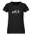 "Evolution" Damen Organic Shirt in der Farbe Black - ANKERLIFT
