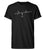 "Herzschlag" Herren RollUp Shirt in der Farbe Black auf weißem Hintergrung von ANKERLIFT