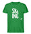 "Skiing" Herren Organic Shirt in der Farbe Fresh Green von ANKERLIFT
