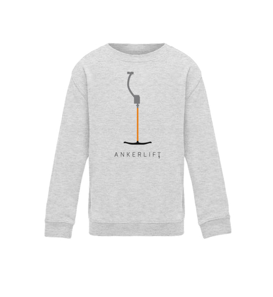 "ANKERLIFT" Kinder Sweatshirt in der Farbe Heather Grey von ANKERLIFT
