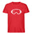 "Skibrille" Herren Organic Shirt in der Farbe Red von ANKERLIFT