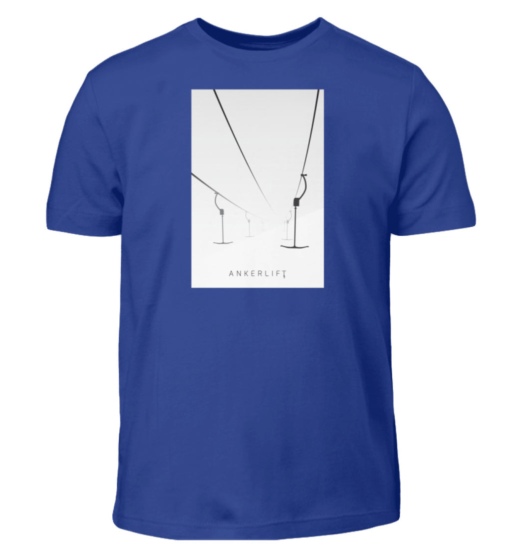 "Frame" Kinder T-Shirt in der Farbe Royal Blue von ANKERLIFT