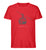 "Gondelbahn" Herren Organic Shirt in der Farbe Red von ANKERLIFT