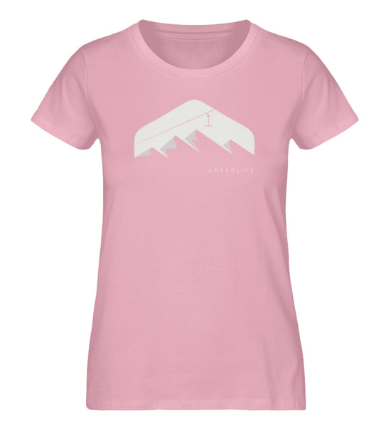 "Panorama" Damen Organic Shirt in der Farbe Cotton Pink - ANKERLIFT