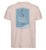 "Frame" Herren Backprint Shirt von ANKERLIFT© in der Farbe Cream Heather Pink für Skifahrer und Wintersportler.