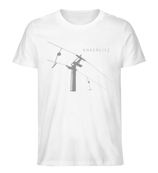 "Abschlepper" Unisex Organic Shirt in der Farbe White von ANKERLIFT
