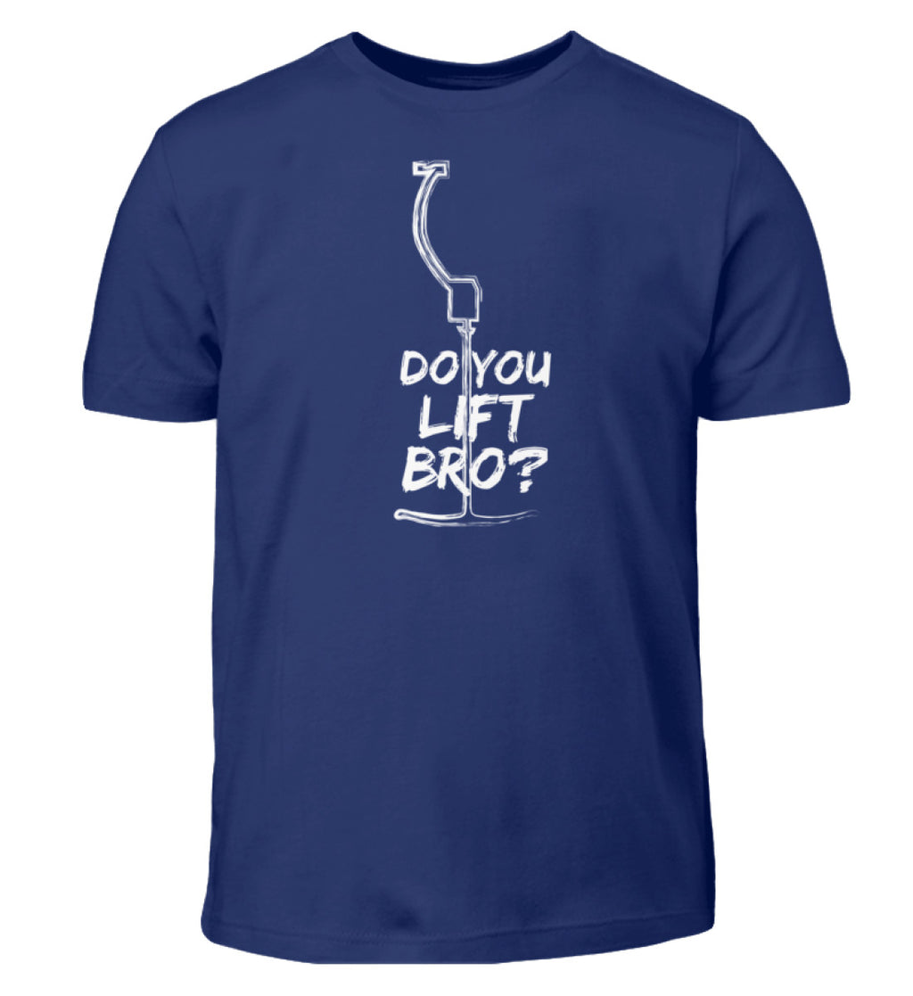 "Lift Bro" Kinder T-Shirt in der Farbe Indigo von ANKERLIFT