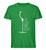 "Eat Sleep Lift" Herren Organic Shirt in der Farbe Fresh Green von ANKERLIFT