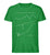 "Snowboard" Herren Organic Shirt in der Farbe Fresh Green von ANKERLIFT