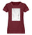 "Frame" Damen Organic Shirt in der Farbe Burgundy - ANKERLIFT