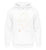 "Tiefschnee" Unisex Hoodie in der Farbe Arctic White von ANKERLIFT für Wintersportler