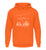 "Winterwald" Unisex Hoodie in der Farbe Orange Crush von ANKERLIFT für Wintersportler