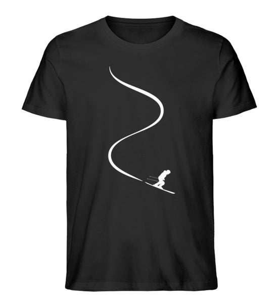 "Tiefschnee" Herren Organic Shirt in der Farbe Black von ANKERLIFT