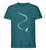 "Tiefschnee" Herren Organic Shirt in der Farbe Ocean Depth von ANKERLIFT
