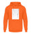"Frame" Unisex Hoodie in der Farbe Orange Crush von ANKERLIFT für Wintersportler