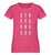 "Skiträger" Damen Organic Shirt in der Farbe Pink Punch - ANKERLIFT