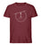 "Kreis" Herren Organic Shirt in der Farbe Burgundy von ANKERLIFT