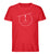 "Kreis" Herren Organic Shirt in der Farbe Red von ANKERLIFT