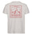 "Schlepper" Herren Backprint Shirt von ANKERLIFT© in der Farbe Cream Heather Grey für Skifahrer und Wintersportler.