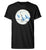 "Winterkreis" Herren RollUp Shirt in der Farbe Black auf weißem Hintergrung von ANKERLIFT