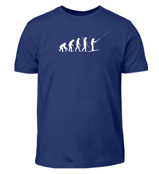 "Evolution" Kinder T-Shirt in der Farbe Indigo von ANKERLIFT